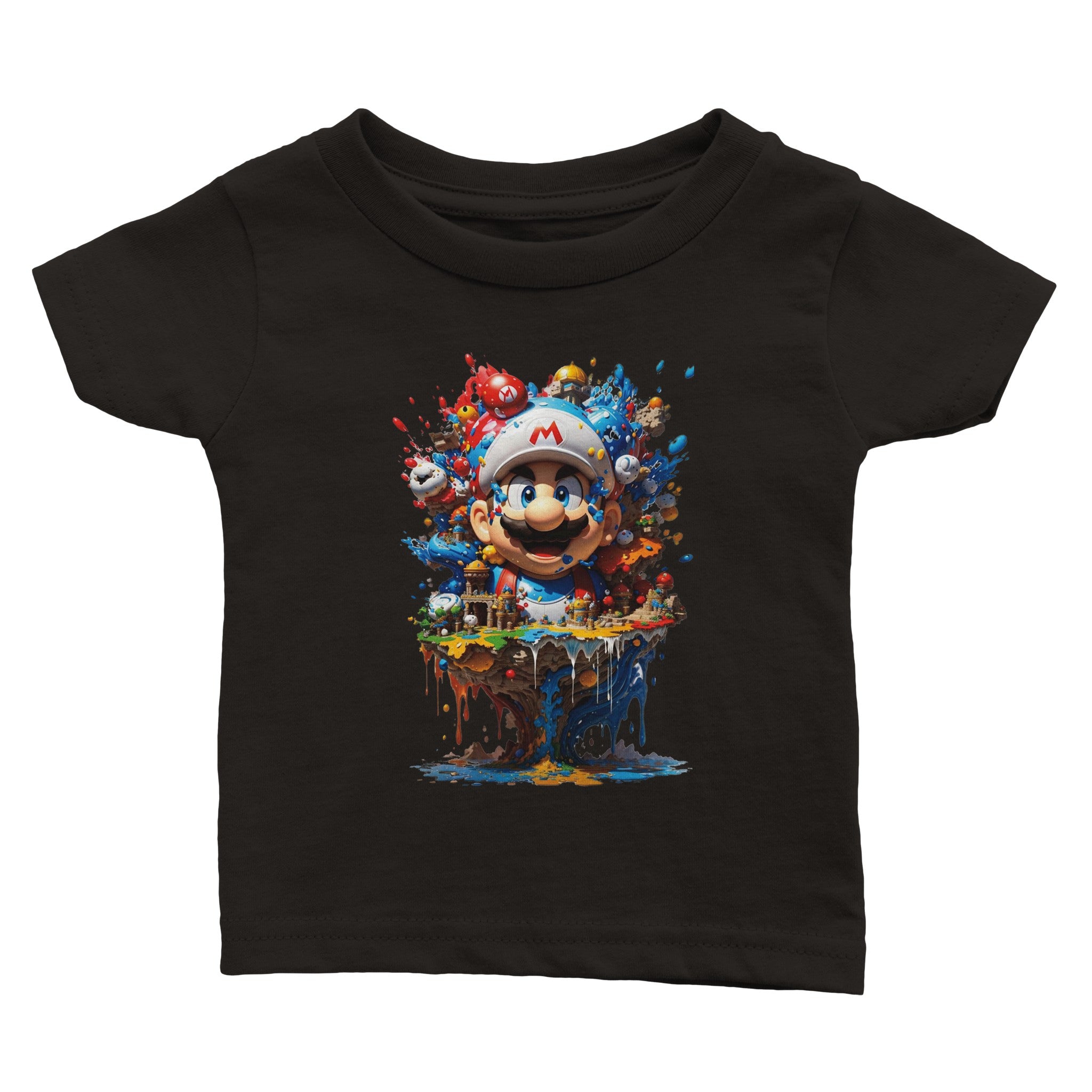 Mario World baby Tee - iCandy gFX Studios Inc.
