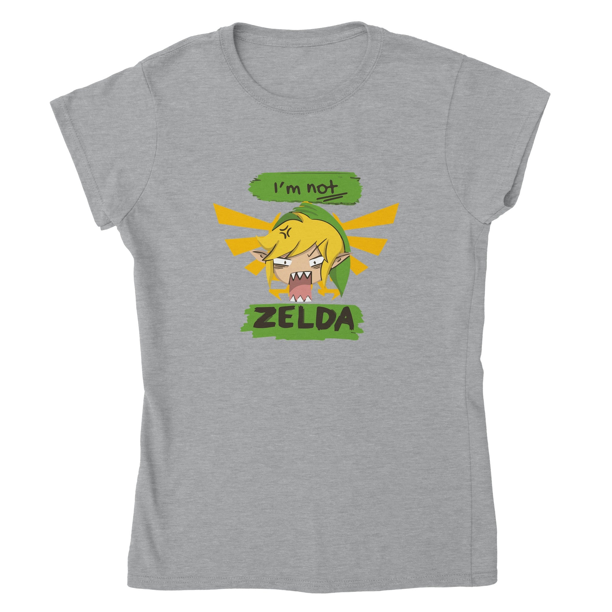 I'm not Zelda Women Crewneck - iCandy gFX Studios
