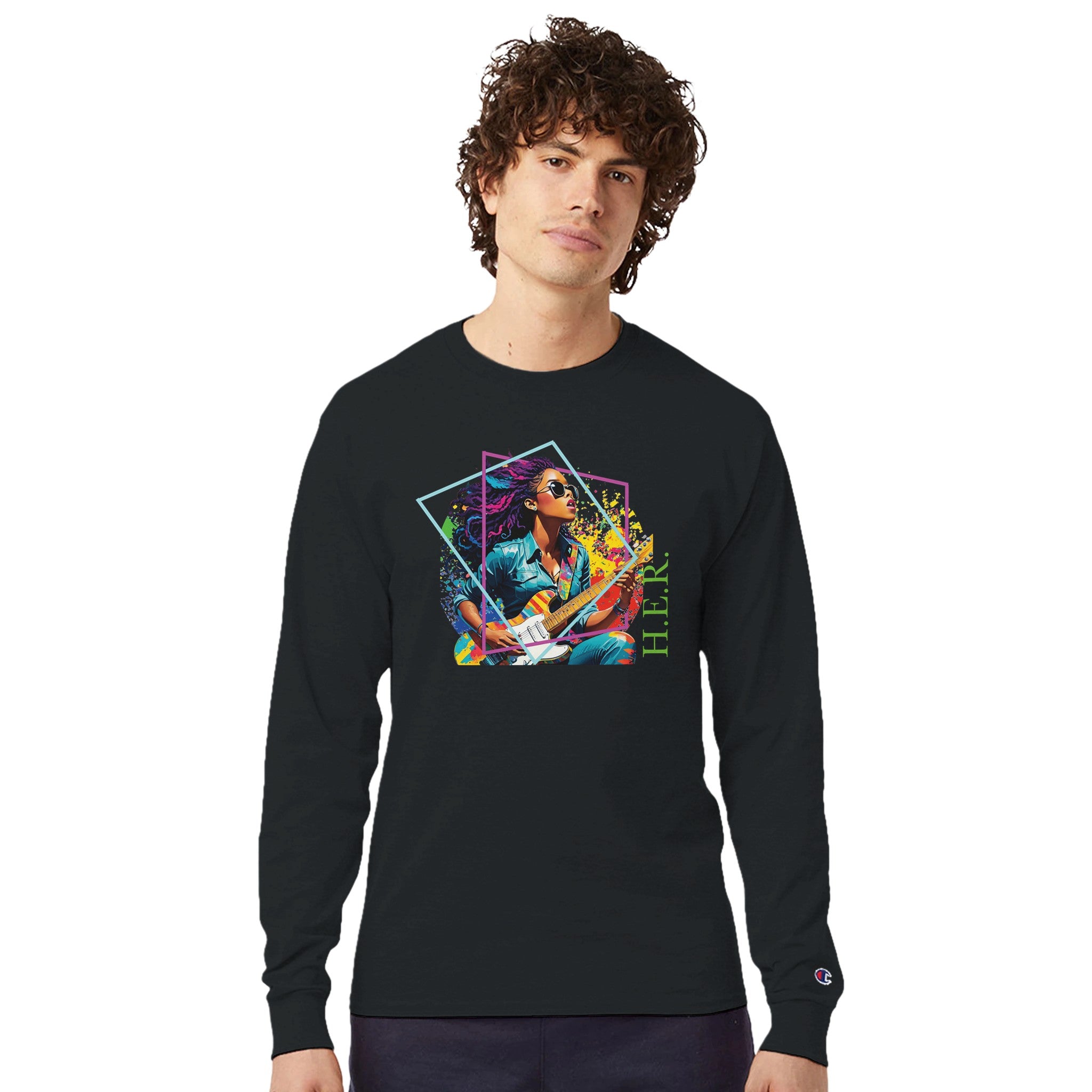 H.E.R. Longsleeve T-shirt - iCandy gFX Studios Inc.