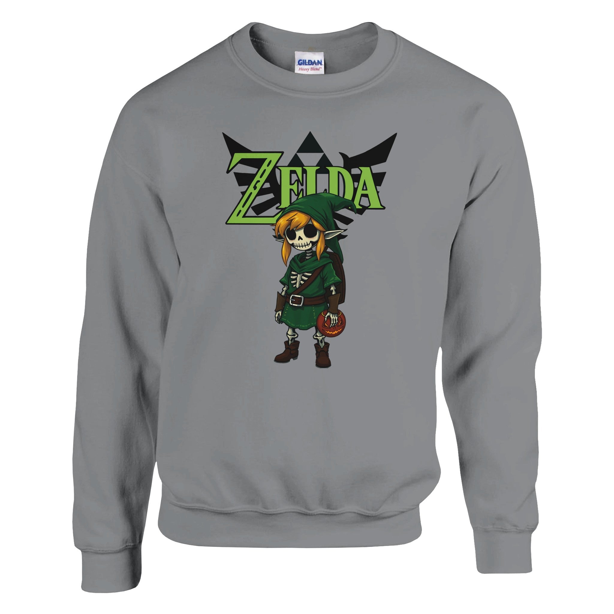 Zelda's Spooky Link Crewneck Sweater - iCandy gFX Studios inc.