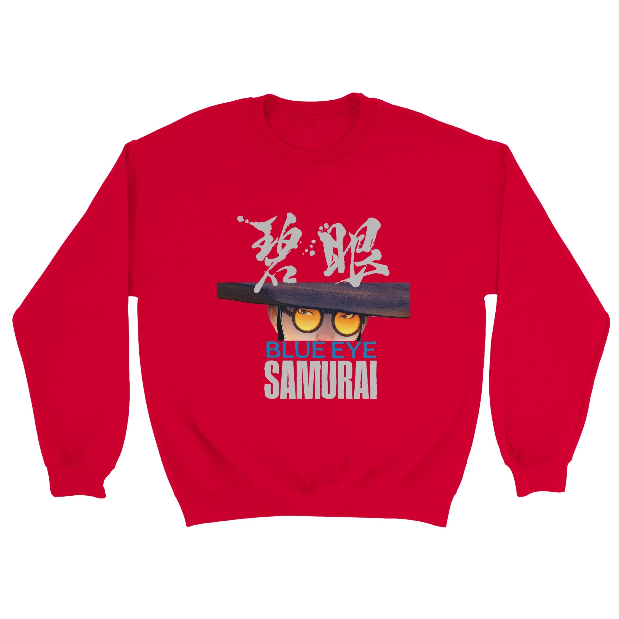 Blue Eye Samurai Crewneck Sweater - iCandy gFX Studios
