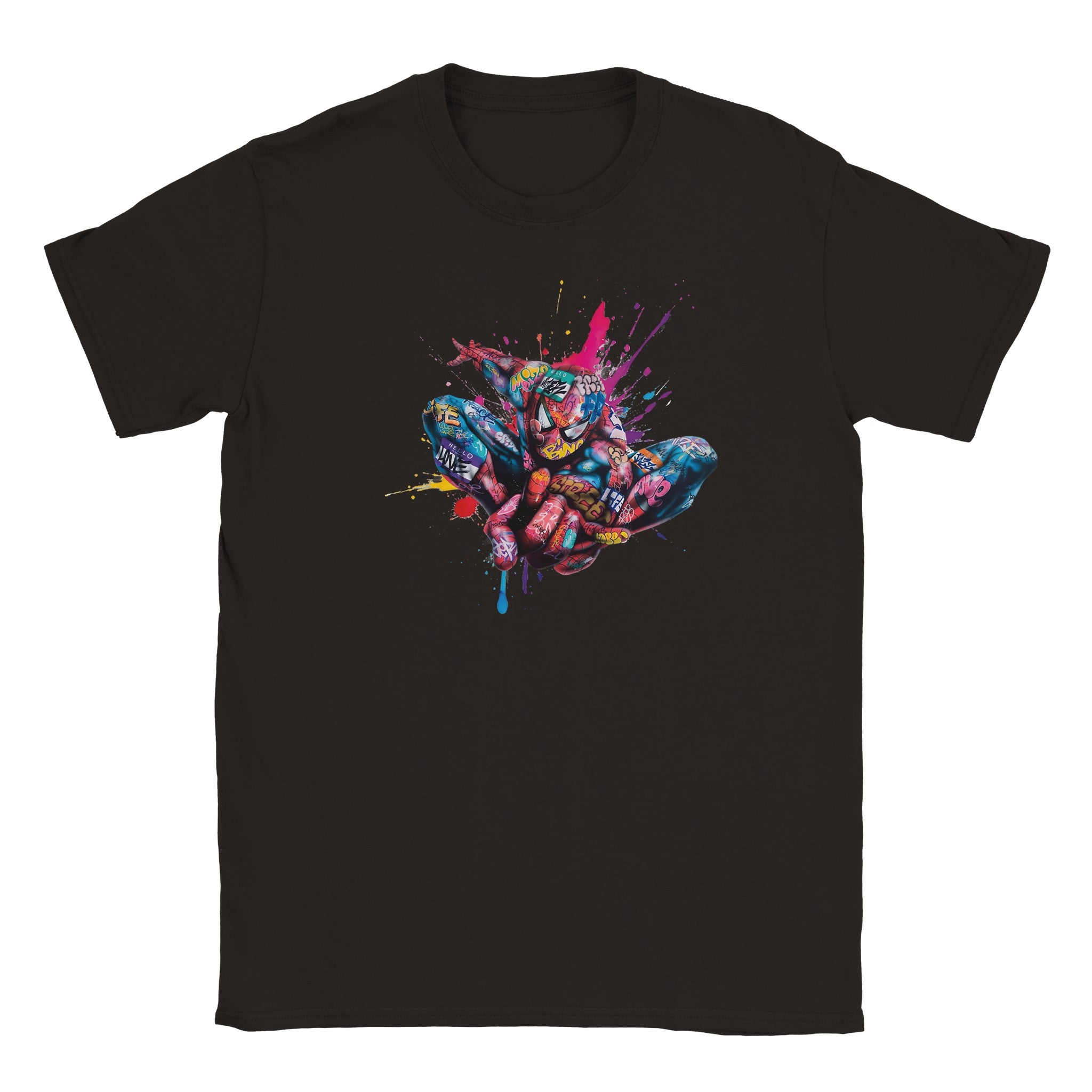 Spider man graffiti Kids T-shirt - iCandy gFX Studios