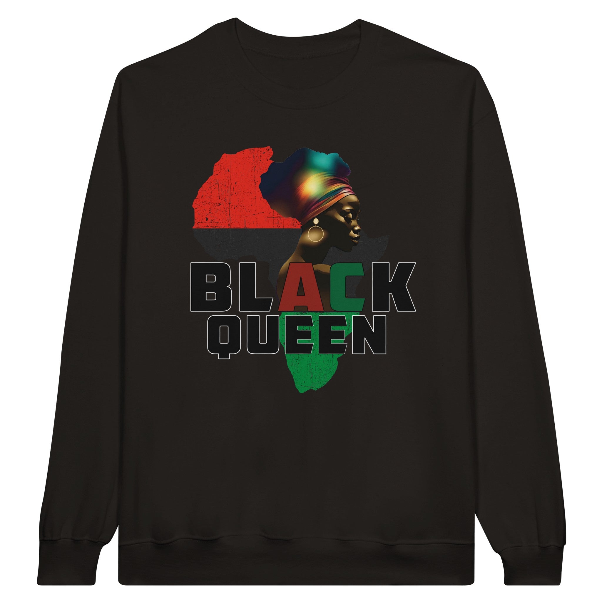 Black Queen Sweat Shirt - iCandy gFX Studios