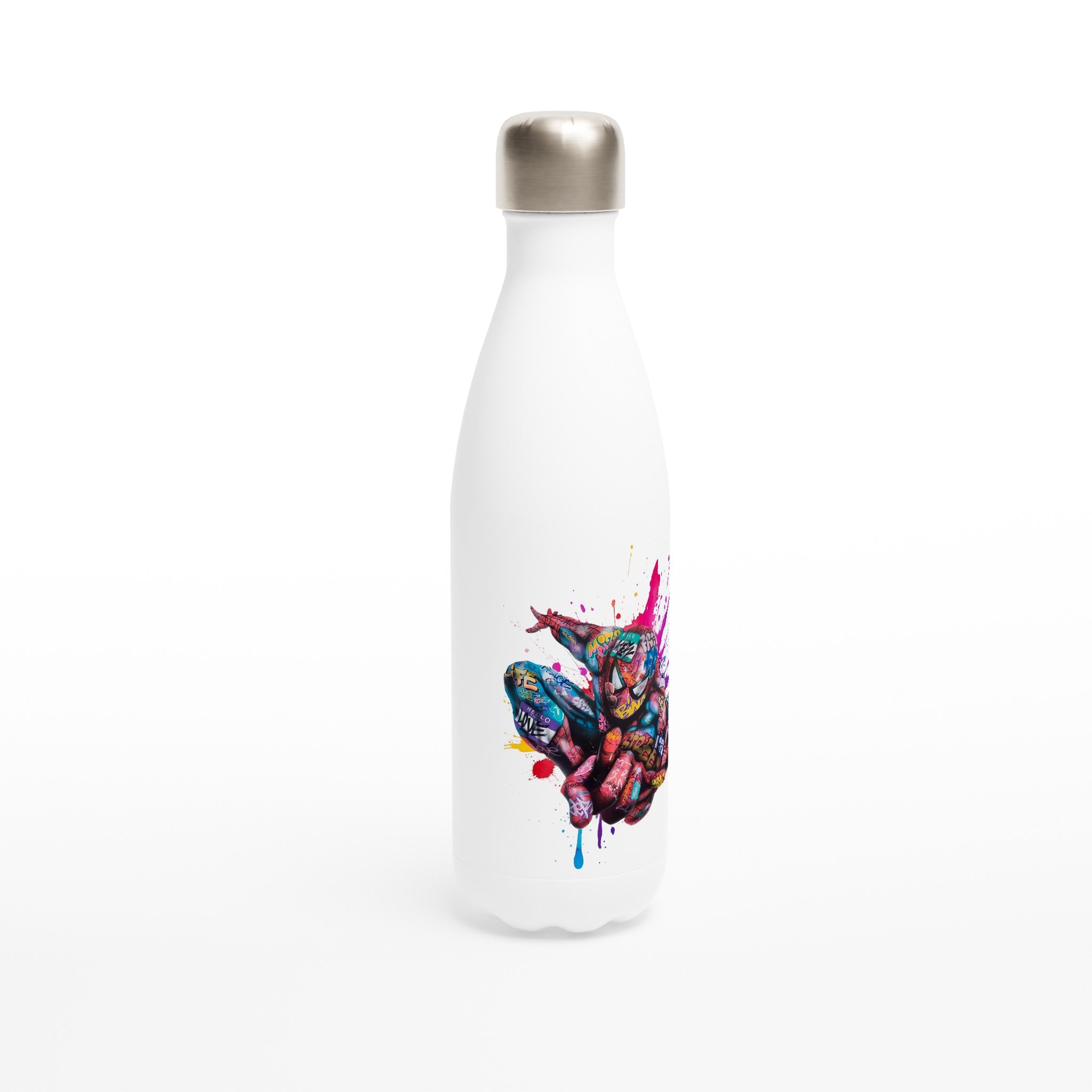 Spider man graffiti 17oz water bottle - iCandy gFX Studios