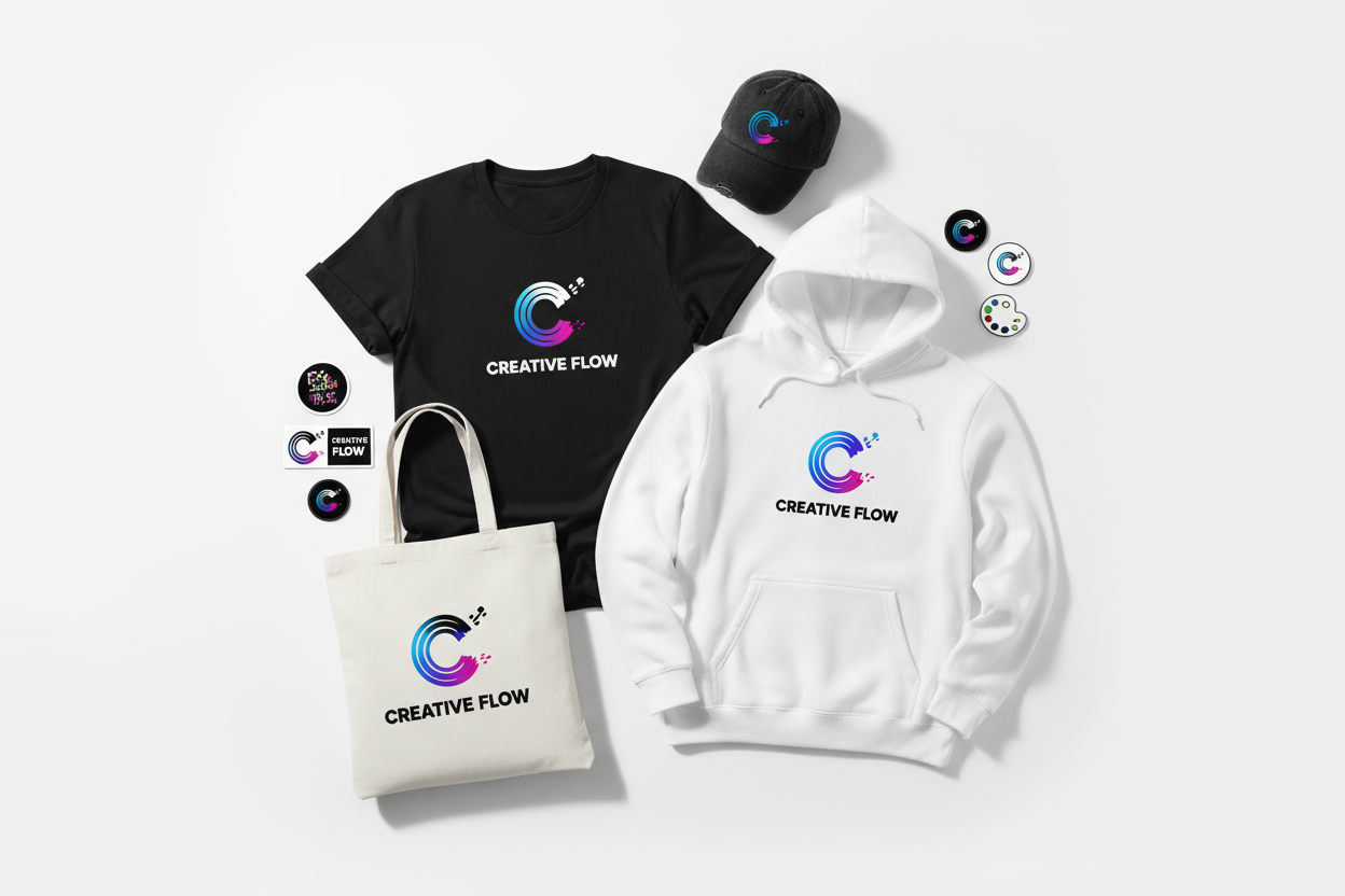 Creator merch branding package