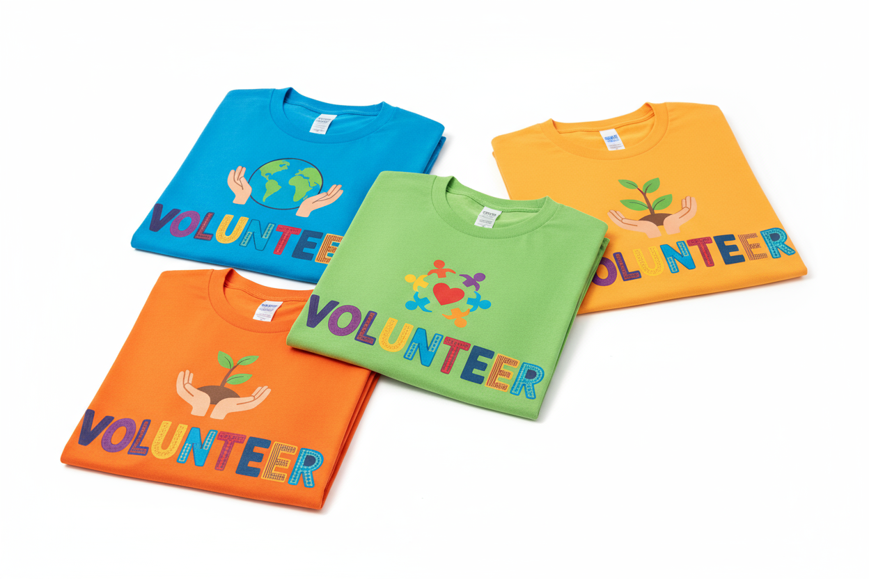 Custom Volunteer T-shirts 
