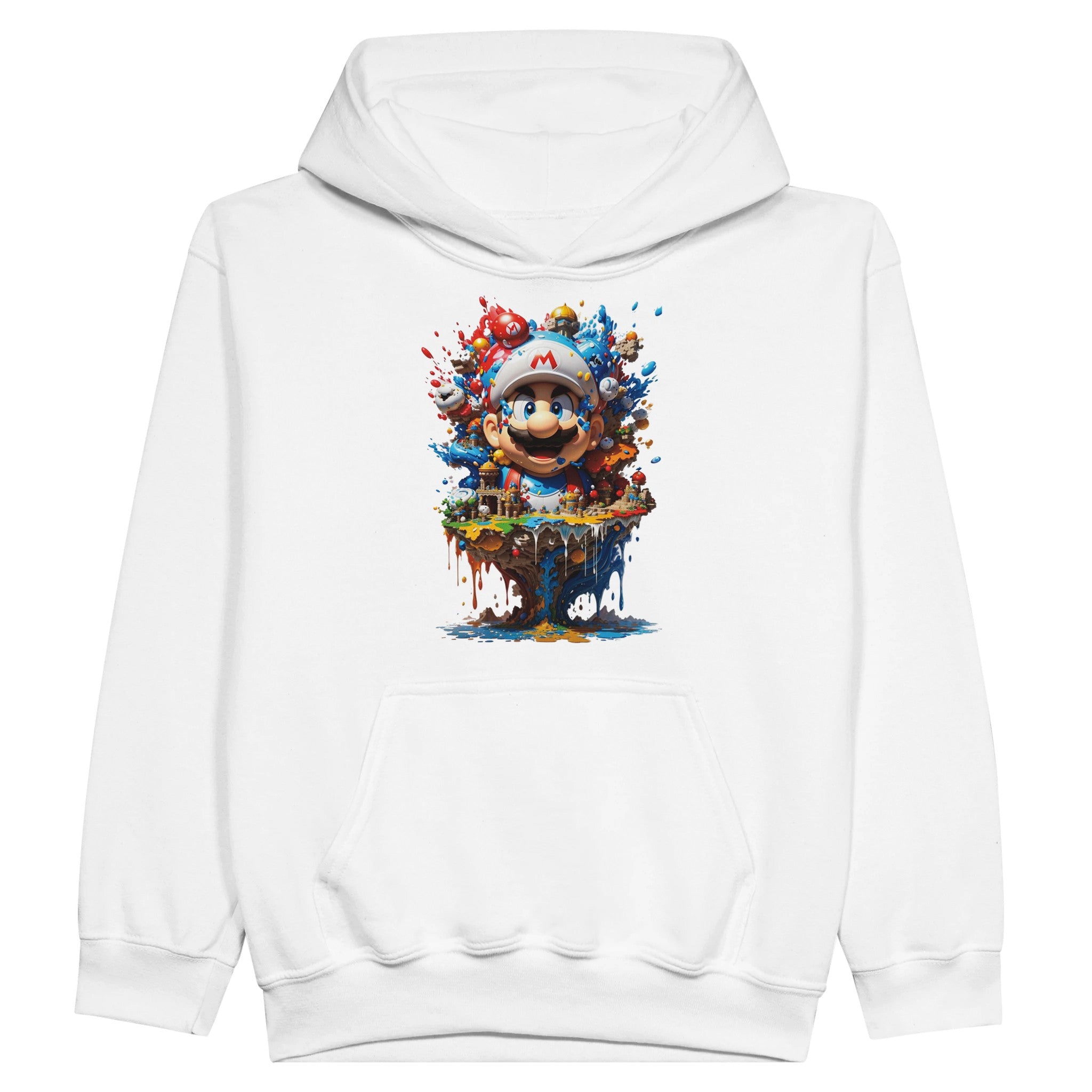Mario World kids Hoodie - iCandy gFX Studios