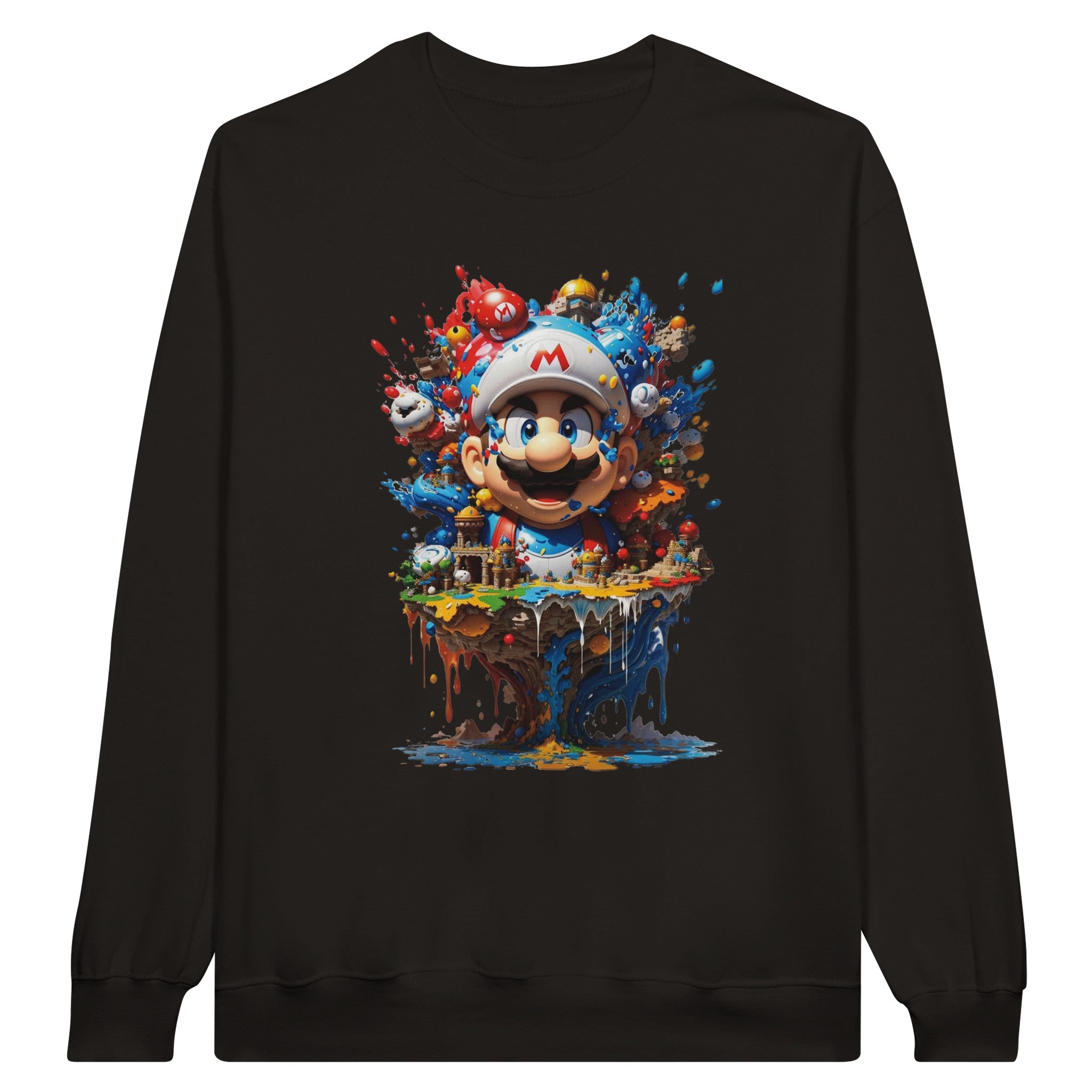 Mario World Crewneck Sweater - iCandy gFX Studios