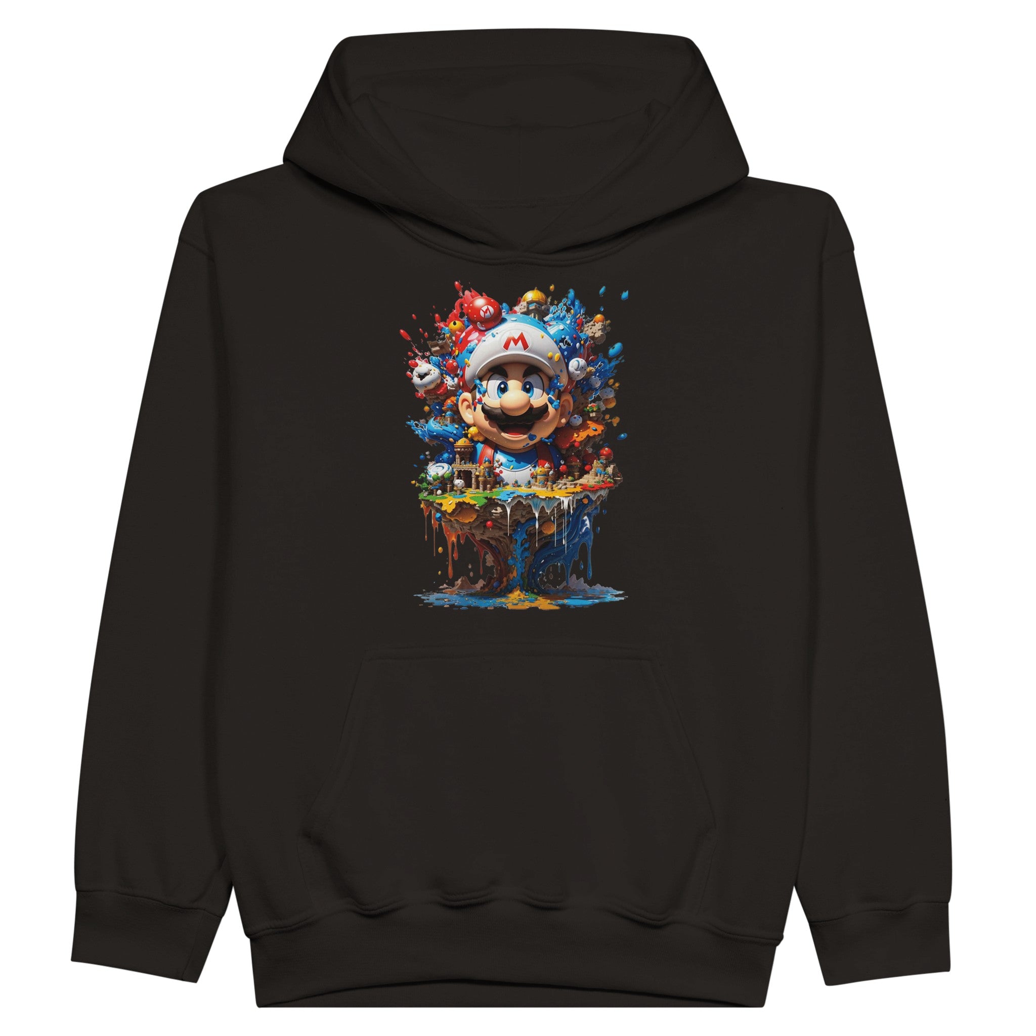 Mario World kids Hoodie - iCandy gFX Studios