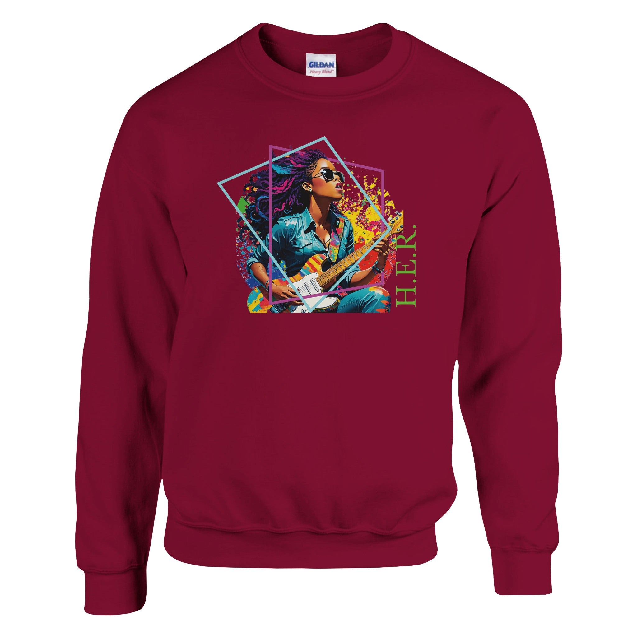 H.E.R. Crewneck Sweatshirt - iCandy gFX Studios Inc.