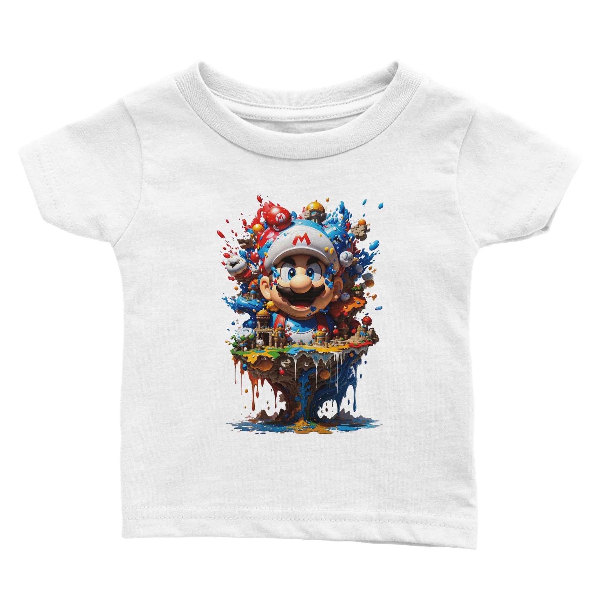Mario World baby Tee - iCandy gFX Studios Inc.