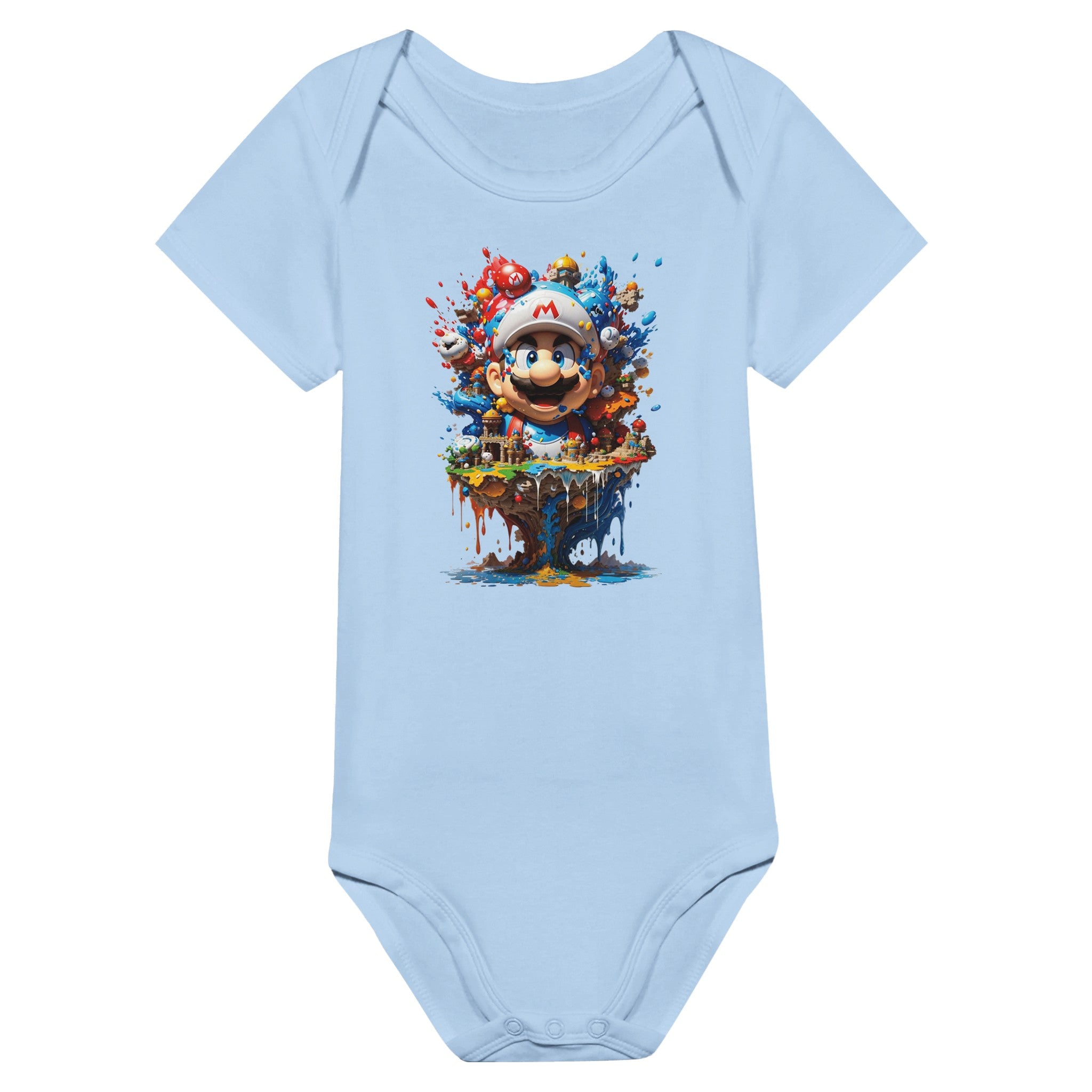 Mario World Baby One-piece - iCandy gFX Studios