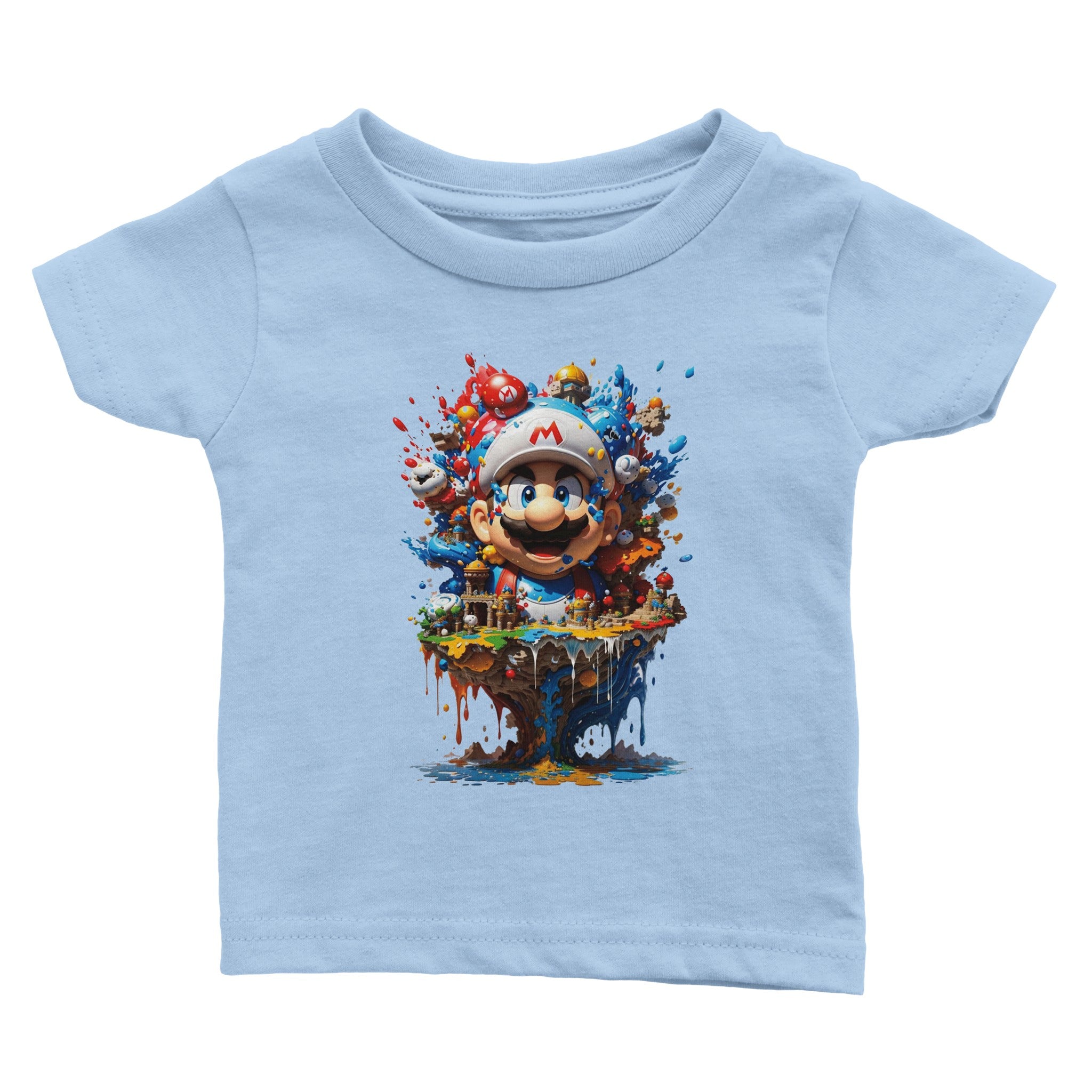 Mario World baby Tee - iCandy gFX Studios Inc.