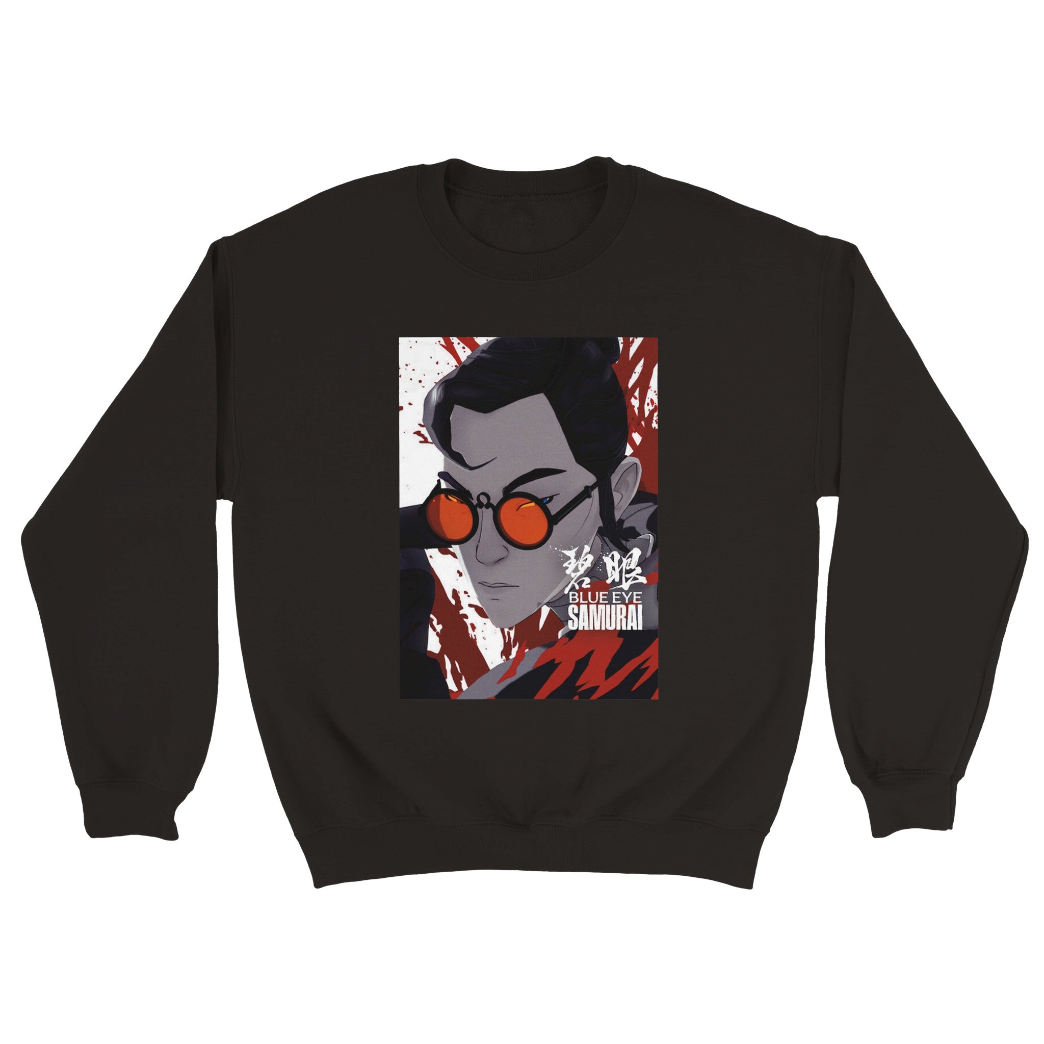 Blue Eye Samurai Poster Crewneck Sweater - iCandy gFX Studios
