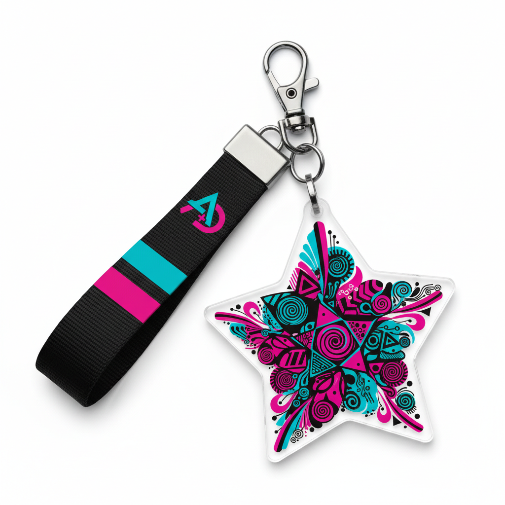 Custom Keychains – Your Logo, Message, or Art - iCandy gFX Studios inc.