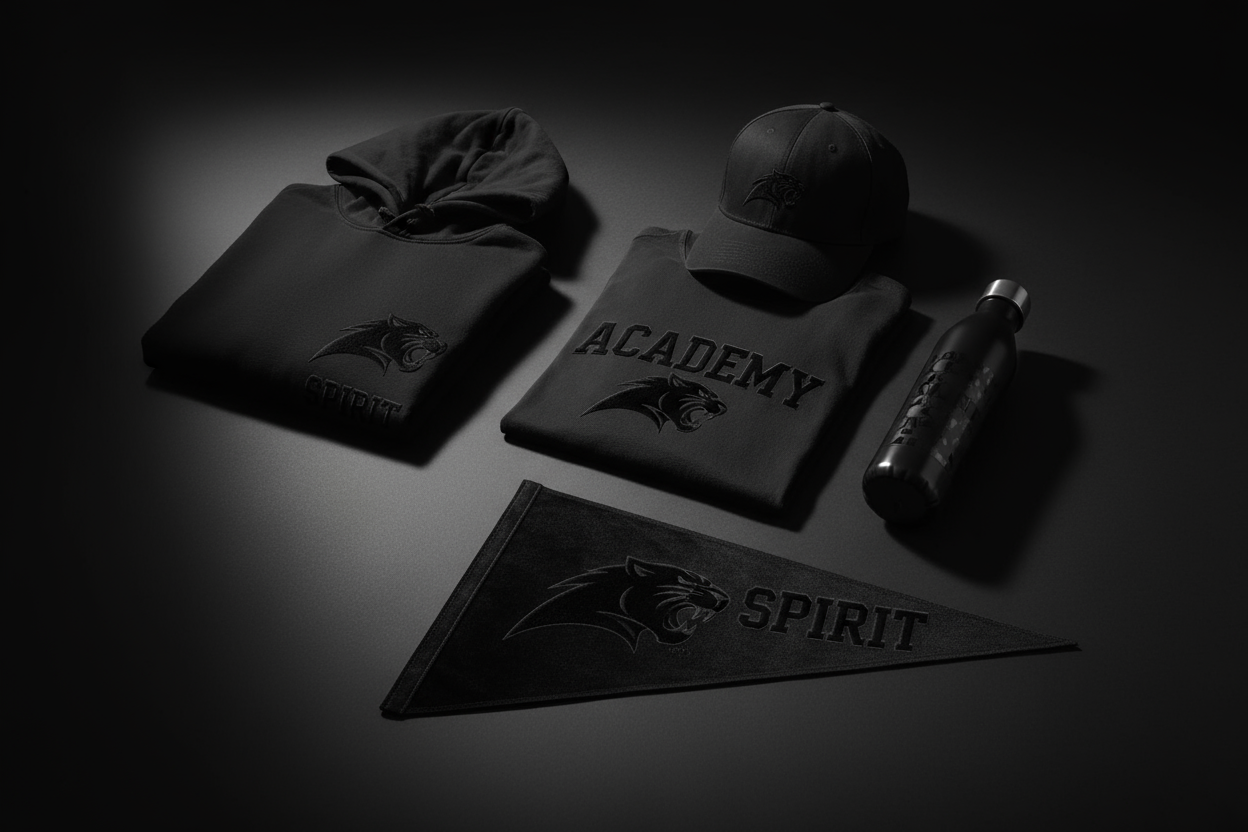 Custom school spirit t-shirts with logo DTF sublimation printing GTA